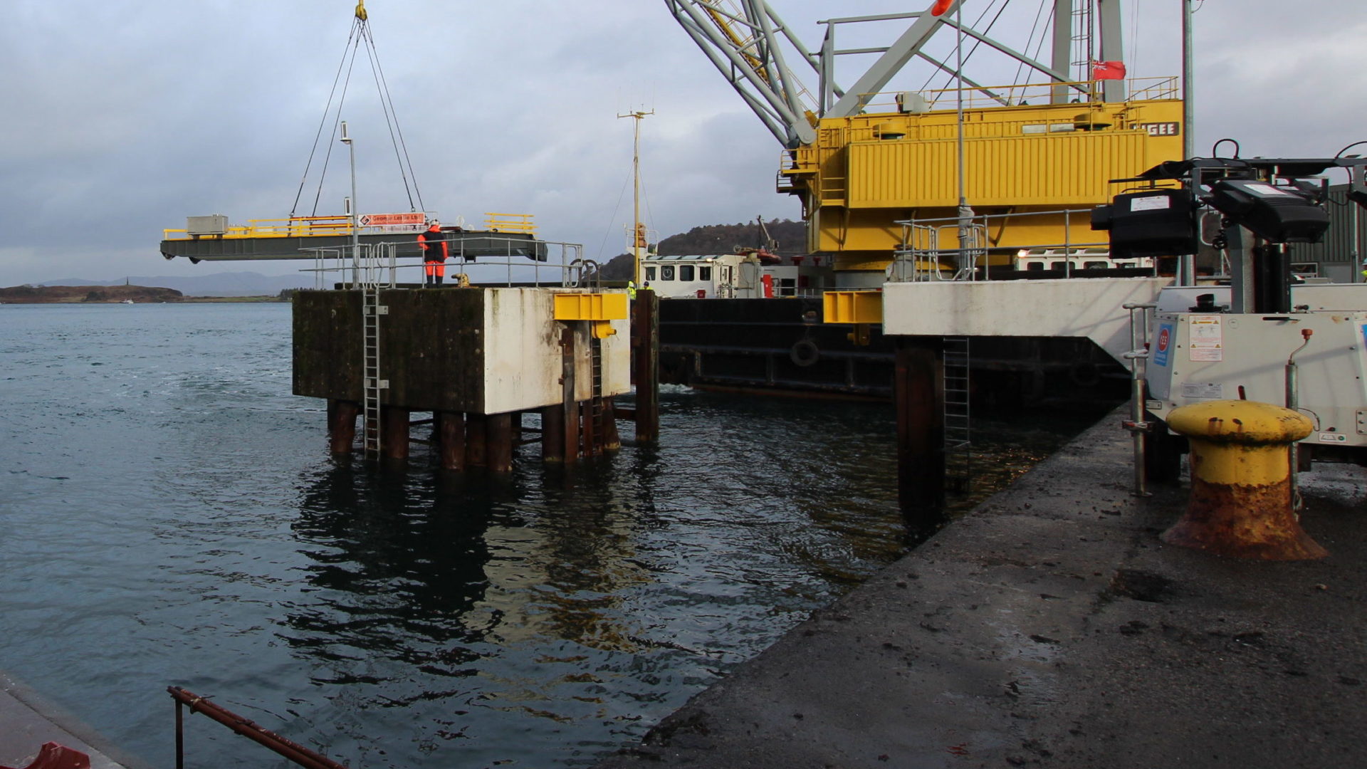 Replacement of Oban ferry terminal Leslie Ltd Passion Meets Precision