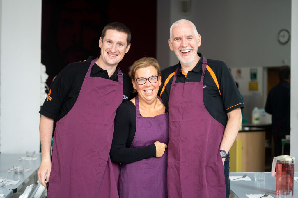 Picture of George Leslie volunteers