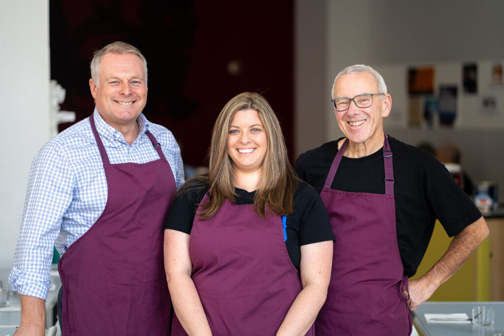 Picture of George Leslie volunteers